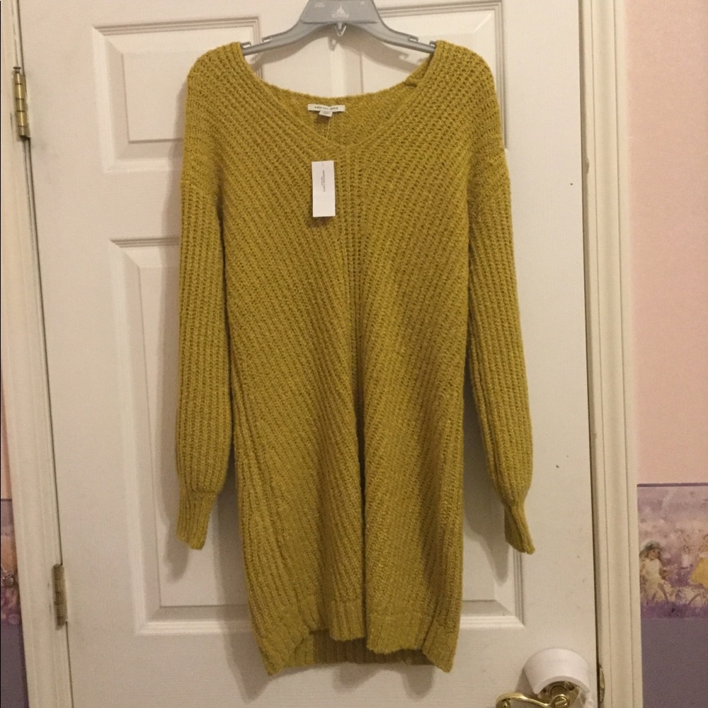 NWT Cute Yellow American Eagle Dress